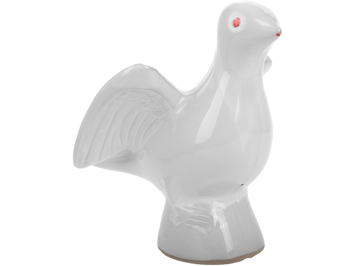 Figura Cerámica Vintage Resistente Intemperie Golpes Techo Palomar Balcón Patio