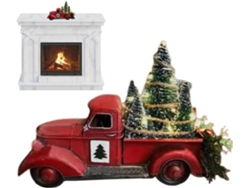 Decoraci N Navide A 3d Para Rbol De Navidad Camioneta Colgante O Coche Resina Luces Cadena Fiestas Hogar Interiores Y