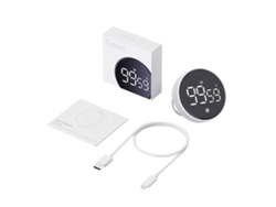 Cronómetro Digital Magnético Recargable Para Productividad Con Gran Pantalla Led Para La Cocina, El Estudio Y El Ejercicio.