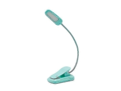 Lámpara de lectura LED recargable y cómoda para la vista - Turquesa Nostalgia88