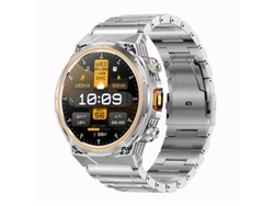 Smartwatch Ak81 Con Linterna Para Deportes Al Aire Libre Yizhood (plata)