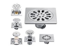 Desagüe Universal De Piso De Acero Inoxidable Anti-retorno Resistente Y Duradero Para Baño Y Ducha 8