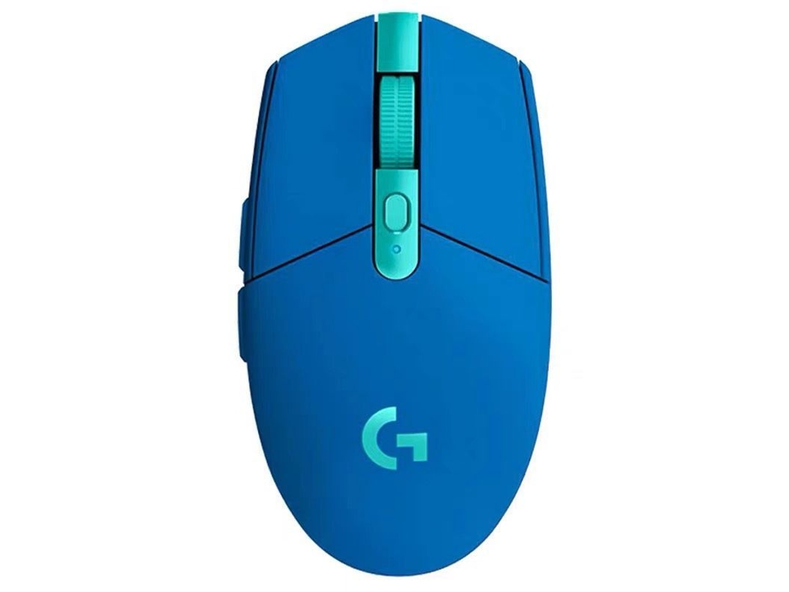 Ratón Inalámbrico Para Juegos, Sensor Hero 12k, 12000 Dpi, Ligero, 6 Botones Programables, 250 Horas De Autonomía, Pc/mac - Azul