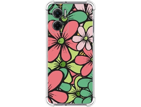 Carcasa para Xiaomi Redmi 10 5G TUMUNDOSMARTPHONE Dibujos Antigolpes Flores 02 Multicolor