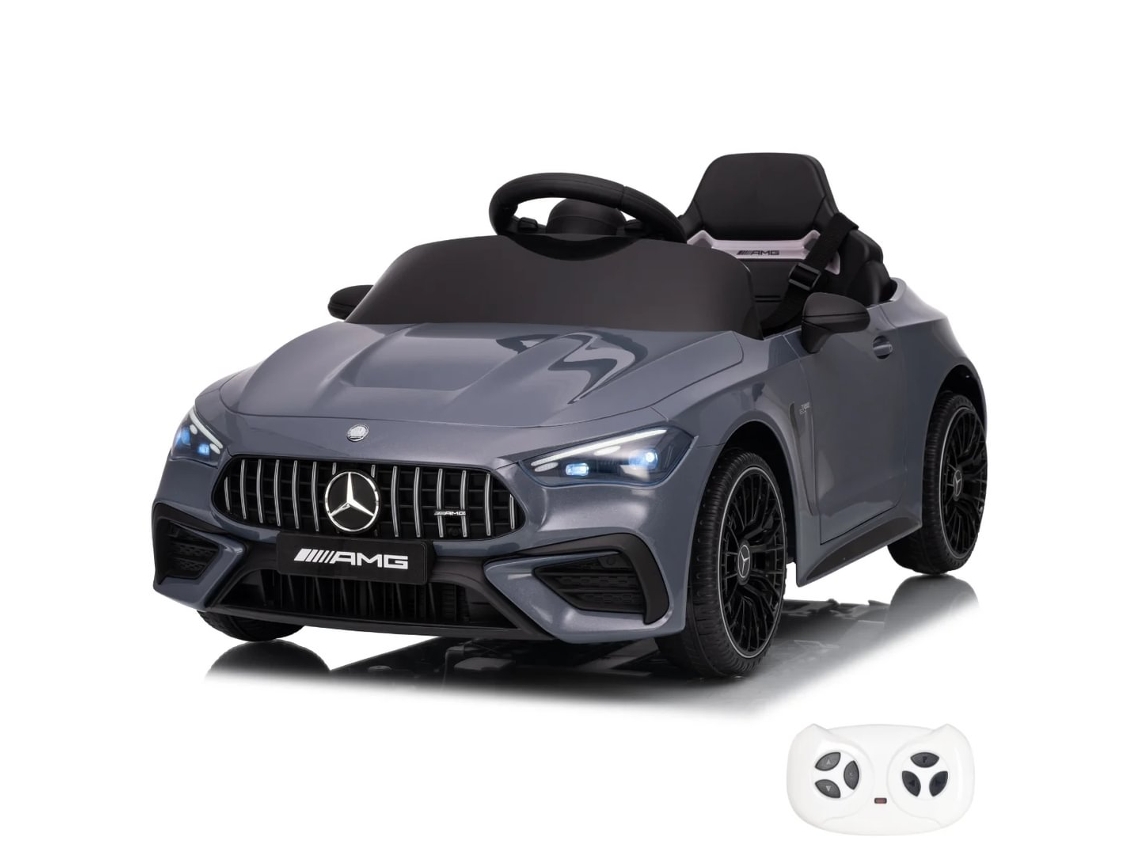 Vehículo Eléctrico Para Niños - Mercedes-benz Cle53 Amg 12v - 1 A 5 Años - Gris