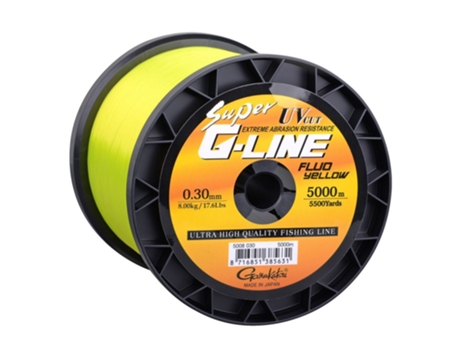 Monofilamento GAMAKATSU Super G-Line Fluo 5000m