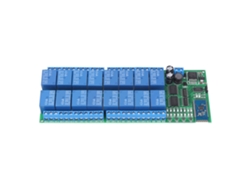 Placa De Relés Bluetooth 16 Canales 12v Dc Interruptor Inalámbrico Control Remoto Para Teléfonos Android