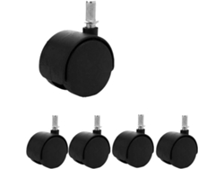 Ruedas Rueda Giratorias Universales Freno 5 Piezas