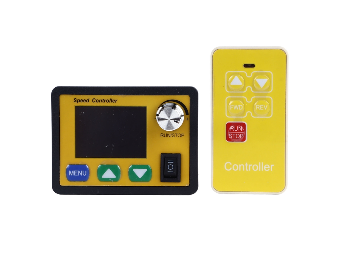 Regulador De Velocidad Para Motor Dc 6‑55v Con Pantalla Lcd Y Botón Knob Ajustable Cw Ccw