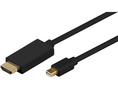 Cable de Vídeo 5 M Mini Displayport Hdmi Type a Standard MICROCONNECT - Negro