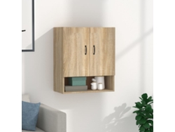 Armario de pared 60x31x70 cm, derivados de madera, roble Sonoma, DKD HOME DECOR