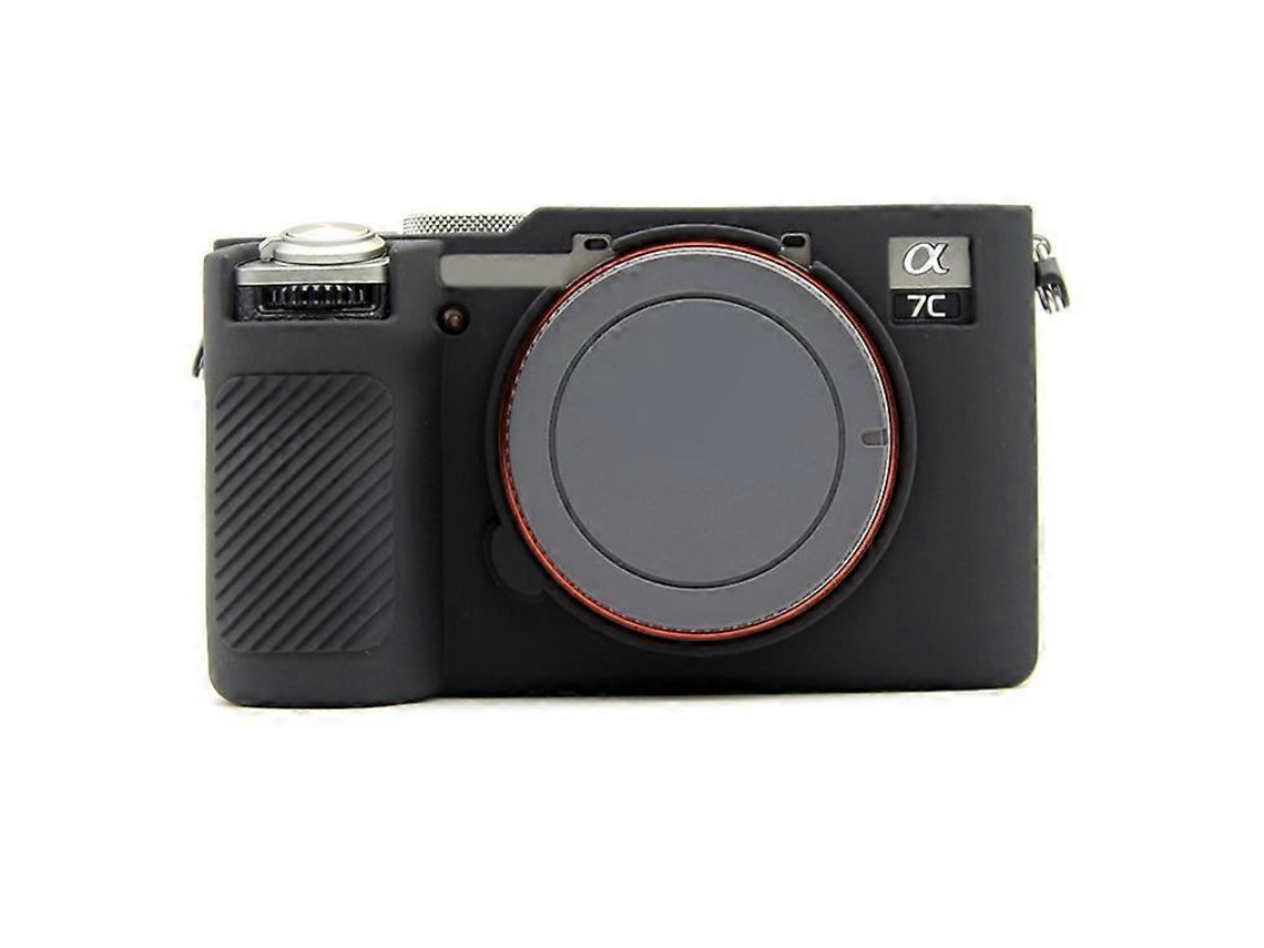 Funda protectora de silicona antideslizante y a prueba de polvo para cámara Sony A7cr/A7c II