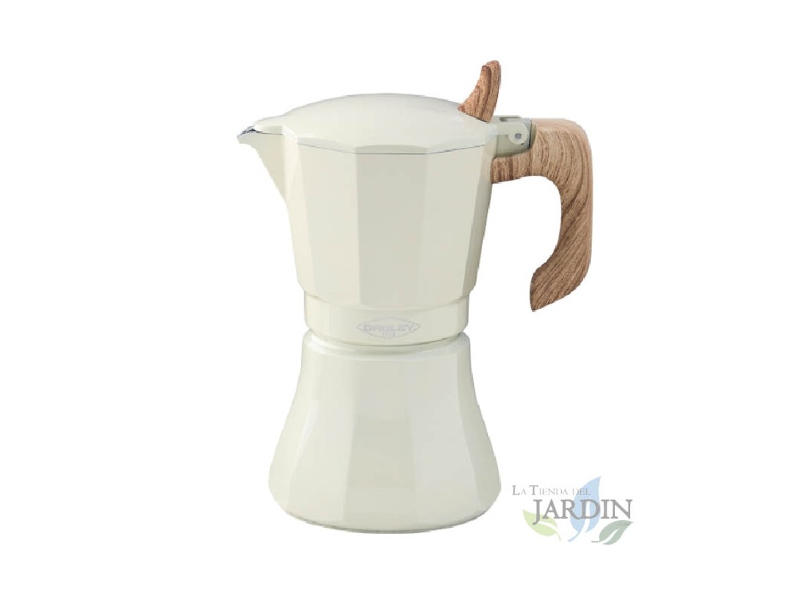 Cafetera Italiana OROLEY Petra Crema apta para Inducción (9 Tazas)