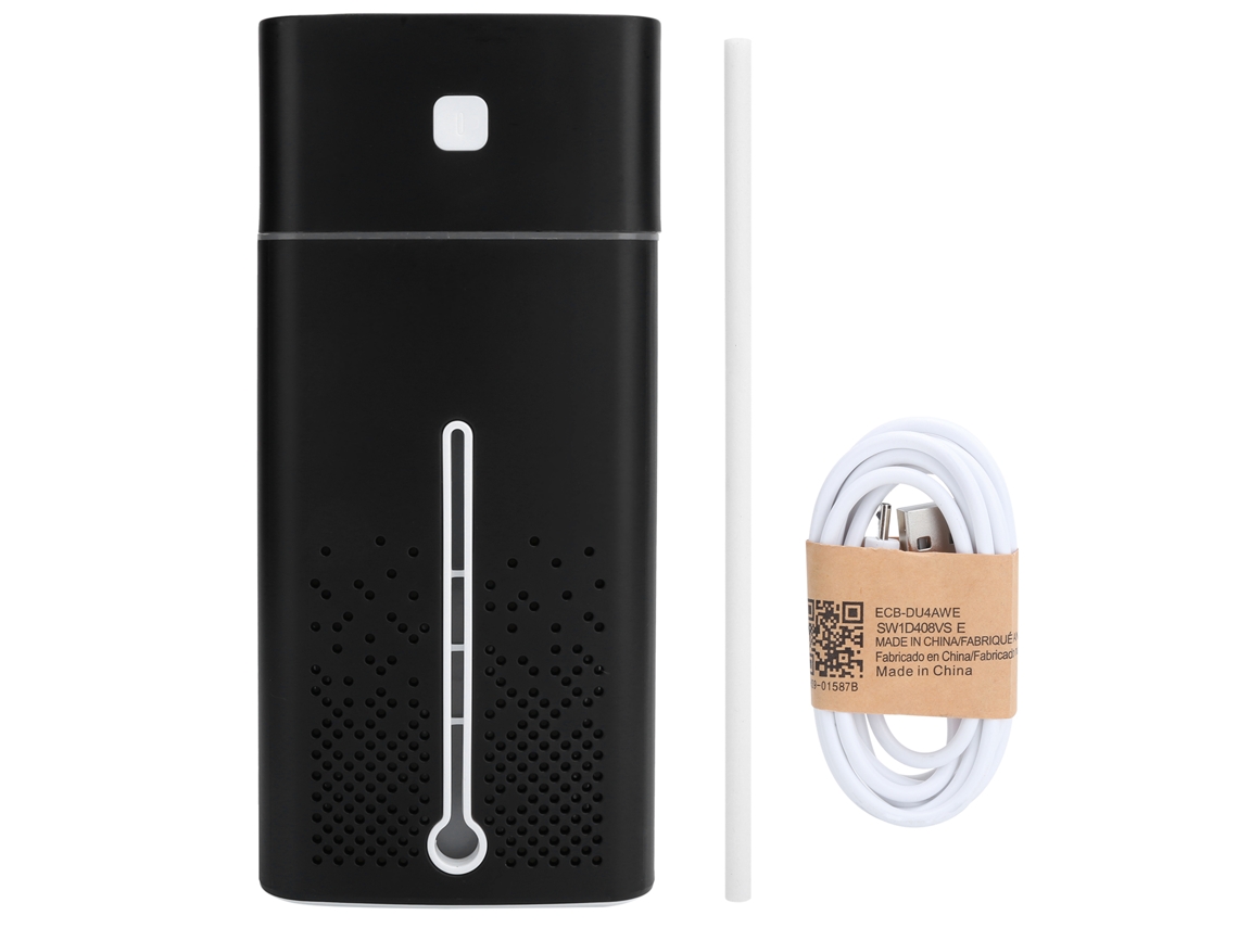 2026-humidificador Ultrasonico Portatil 1000ml Niebla Fresca Usb Silencioso Para Habitacion Bebe Dormitorio Negro