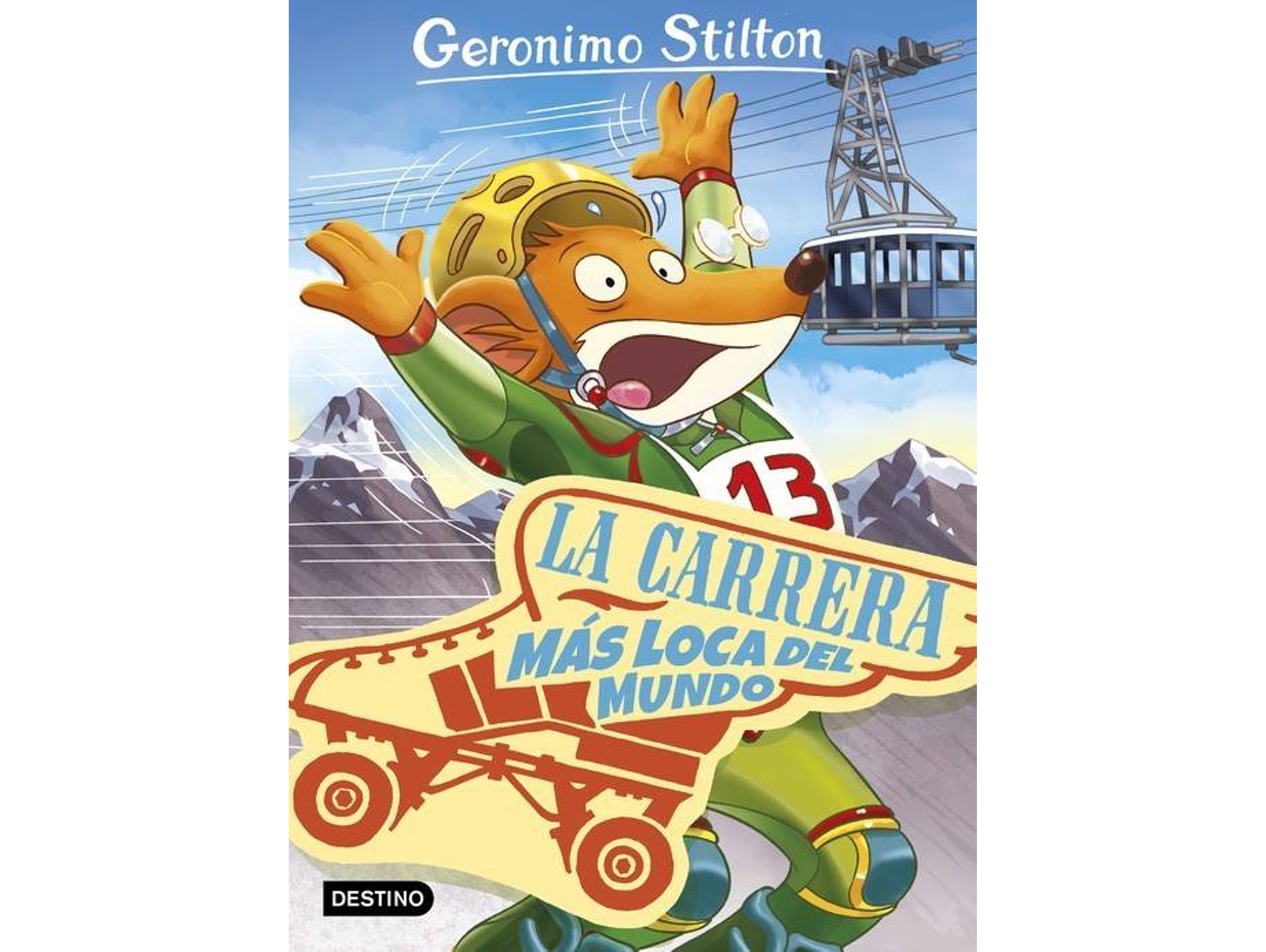 Libro La Carrera Mas Loca Del Mundo de Geronimo Stilton (Español)