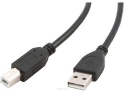 Cable USB GEMBIRD Impresora USB 2.0 B 1.8m Negro — Macho-Macho | 1.8 m