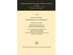 Libro Strahlungskopplung Von Wendelantennen / Impedanzuntersuchungen An Dielektrischen Flachenantennen De Günter Glesner (alemán)