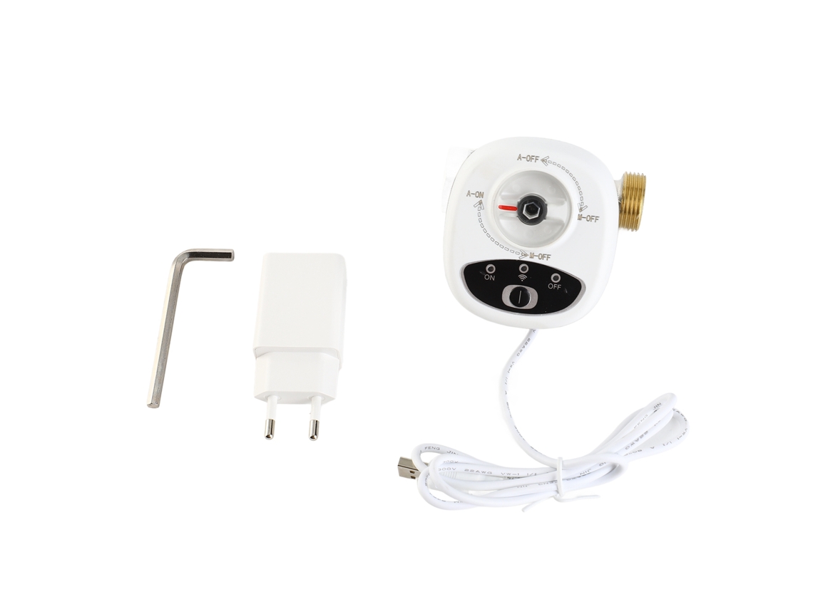 Válvula De Agua Inteligente Wifi Ip65 Con Aplicación, Temporizador Y Control Por Voz A Través De Ewelink.