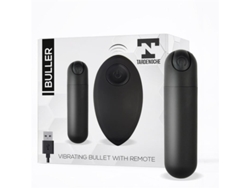 Bala Vibradora Control Remoto Usb Negro TARDENOCHE