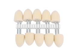 10 Cabezales De Pulido De Cono De Lana Con Punta De 3 Mm (16 Mm) Para Pulir Y Lijar.
