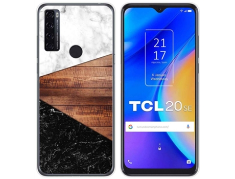 Carcasa TCL 20 SE TUMUNDOSMARTPHONE Dibujos Multicolor