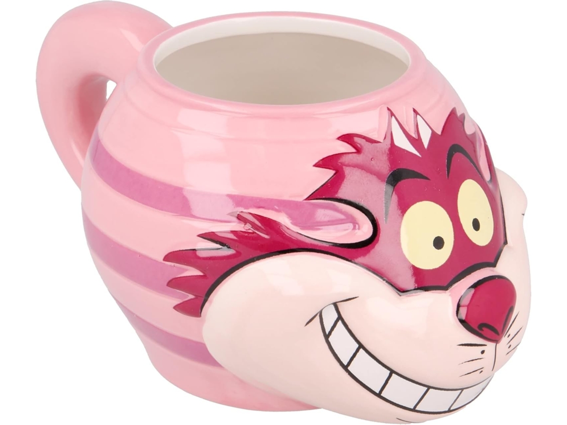 Caneca 3d Gato Cheshire Alicia En El Pais De Las Maravillas Disney 500 Ml Tienda