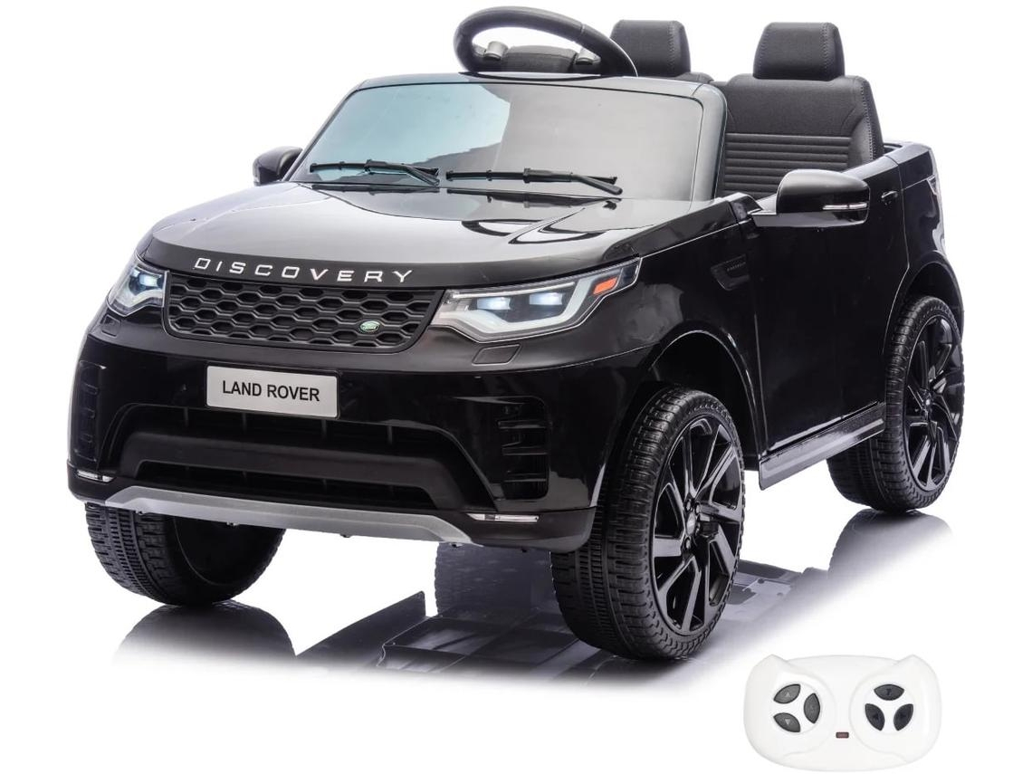 Land Rover Discovery 12v - Vehículo Eléctrico Para Niños - 1 A 6 Años - Negro