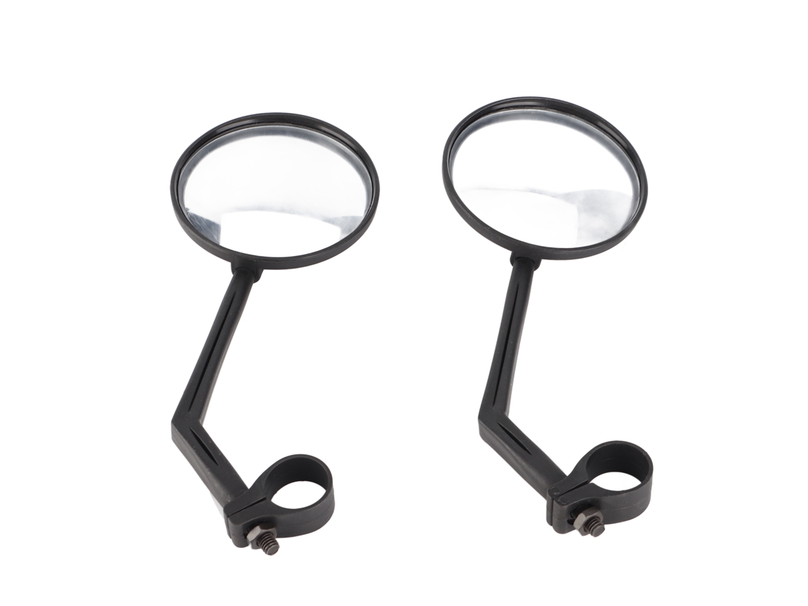 Vlrla-2 Piezas Espejo Retrovisor Convexo Giratorio Universal Para Manillar De Bicicleta De Carretera