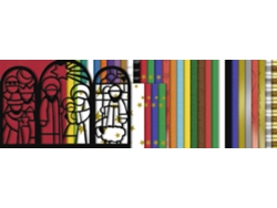 53 Hojas de Papel Decorativo URSUS Multicolor