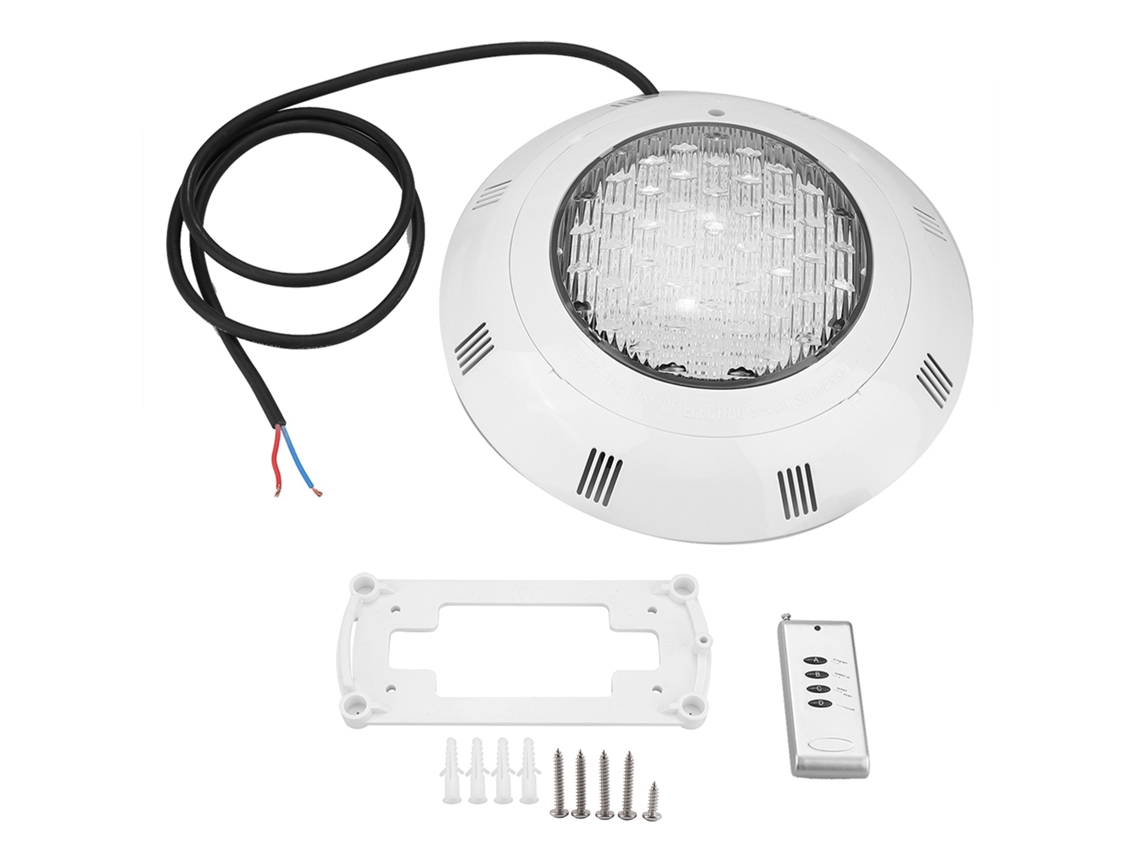 Luz subacuática RGB (control remoto, 300 LED)