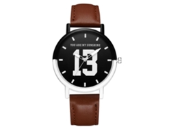 Reloj De Pulsera Minimalista De Cuarzo Para Hombre Zhoulianfa, De Nailon (azul Real)
