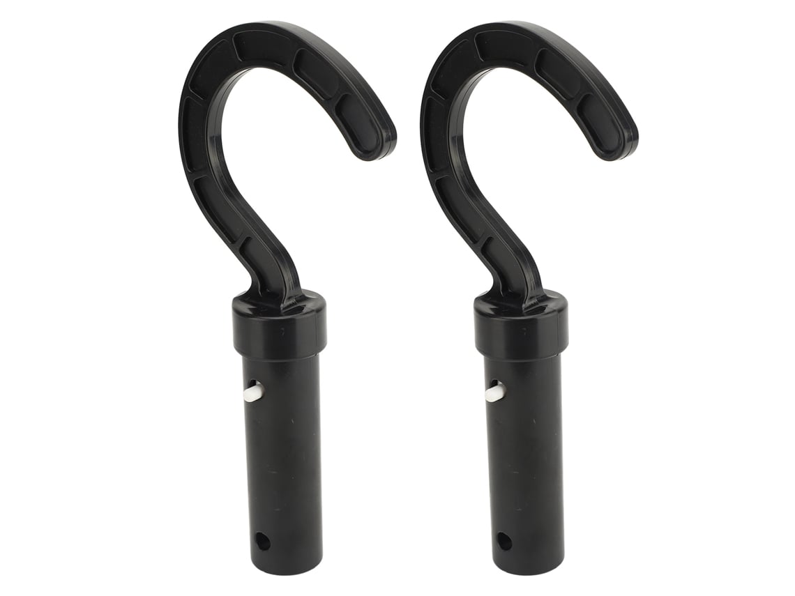 2 piezas de gancho para aspiradora de piscina robot ABS, accesorio telescópico para aspiradora de piscina robot general