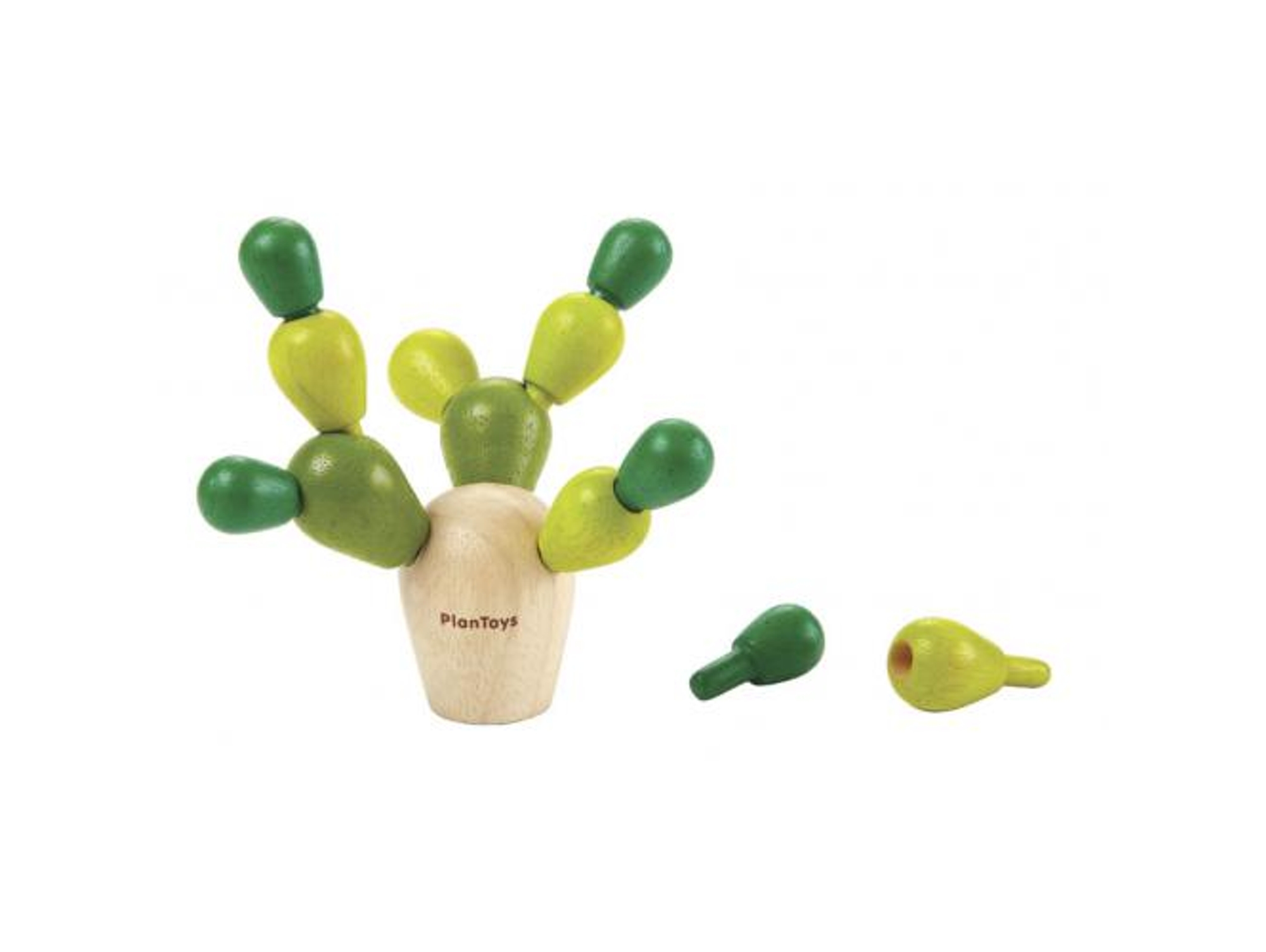 Juego Tradicional PLAN TOYS Equilibrio del Cacto en Madera