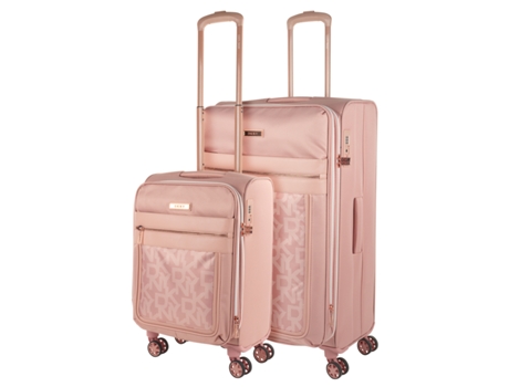 Juego De Maletas Semi-Rígidas Eva DKNY DKNY-624 After Hours vintage rose logo print (47X79x30 Cm - 95L)