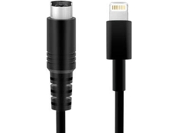 Cable para Instrumientos IK MULTIMEDIA Lightning Mini-DIN (Longitud: 60 cm)