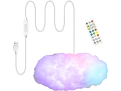Lámpara De Techo 3d Genérica, Luz Led Multicolor Con Control Remoto, Sincronización De Música.
