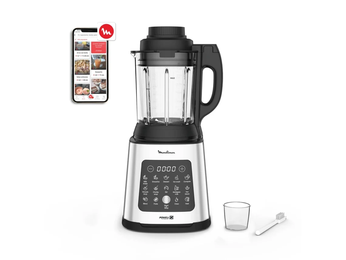 Licuadora MOULINEX LM835D10 (1400 W - Inox)