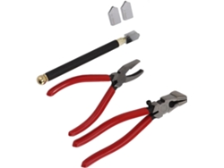 2 Alicates Rompevidrios Multiusos De 20 Mm, Juego Con Cuchillas Para Artistas