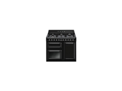 Cocina SMEG TR103BL (61 L - Gas - Negro)
