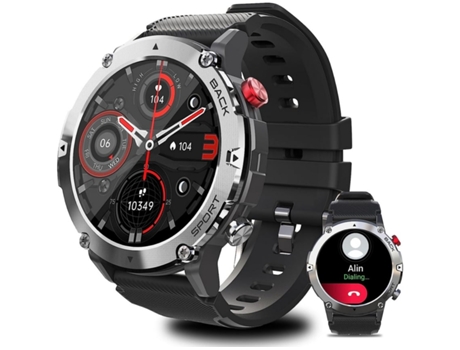 Smartwach C21 (Android e IOS - prateado)