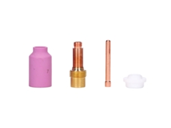 Kit De Piezas Para Soldadura Tig: Boquilla De Cerámica, Chaleco De Electrodo, Juntas, Conector De Antorcha Wp17 18 26