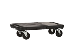 Plataforma ARTPLAST Ruedas Polipropileno 480x290x40 mm, Ensamble 480x290x125 mm, Sistema Enganche Ideal Ampliación