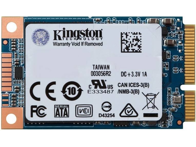 Disco SSD Interno KINGSTON UV500 MSATA 480 (480 GB - SATA - 520 MB/s) Friday 2022 | Worten.es