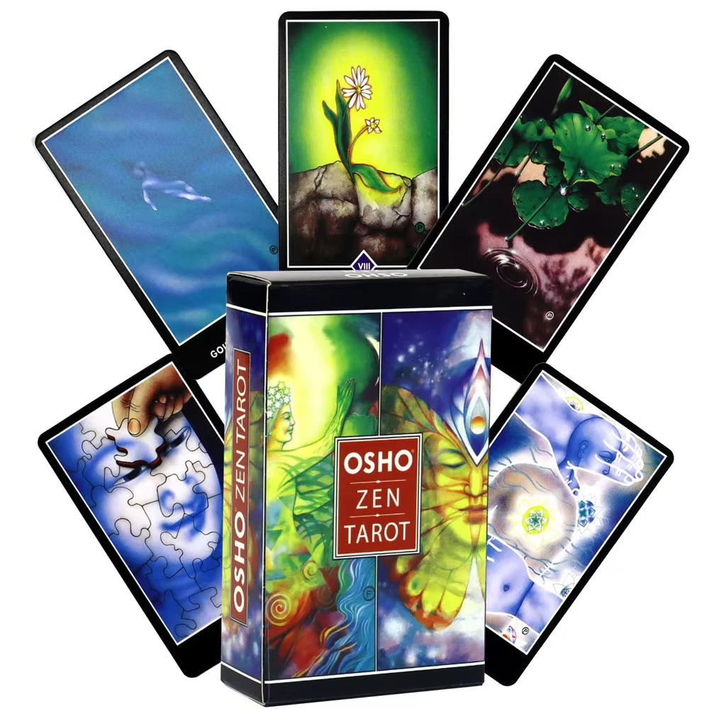 Guía Pdf Del Tarot Zen De Osho (versión En Inglés): Juego De Mesa De Cartas De Oráculo, Adecuado Para Fiestas, Adivinación Y Entretenimiento.