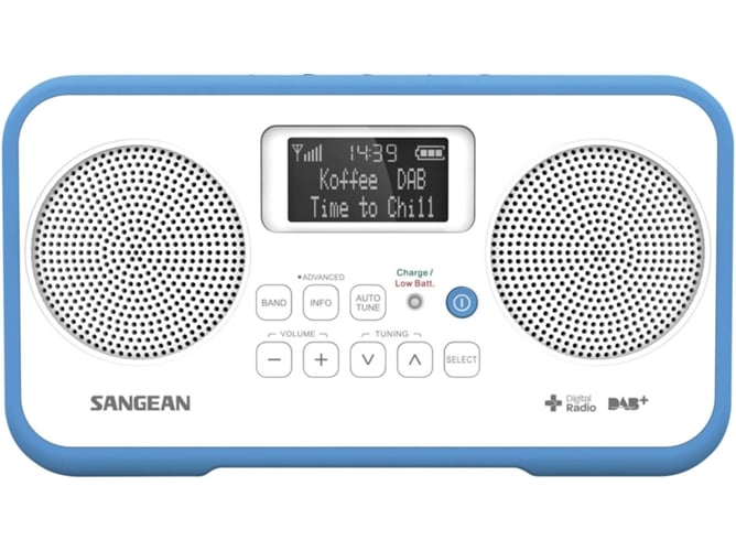Radio de Mesa SANGEAN DPR-77 DAB+ Azul