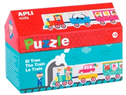 Puzzles APLI KIDS Casita Tren (20 piezas)