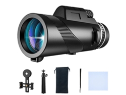 Telescopio Monocular Monóculos Para Adultos De Alta Potencia Con Soporte Para Smartphone Y Trípode Monóculo Prisma Bak 4 Para Observación De Zruxe
