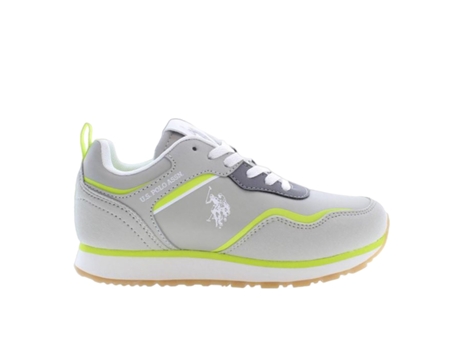 Zapatillas de Niños U.S. POLO ASSN. Cinzento Stf Amarillo (38)