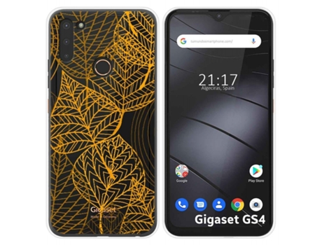 Carcasa Gigaset GS4 TUMUNDOSMARTPHONE Dibujos Transparente Multicolor