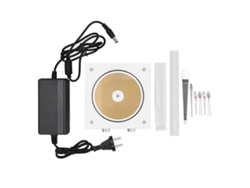 Conjunto De Bobinas Musicales Planas, Generador De Arco Reproducible, Juguete Experimental, Transmisión Inalámbrica, Blanco